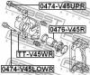 FEBEST 0474V45LOWR ВТУЛКА НАПРАВЛЯЮЩАЯ СУППОРТА ТОРМОЗНОГО ЗАДНЕГО