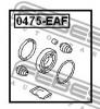 FEBEST 0475EAF РЕМКОМПЛЕКТ СУППОРТА ТОРМОЗНОГО ПЕРЕДНЕГО