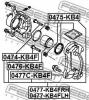 FEBEST 0476-KB4F Поршень суппорта тормозного переднего