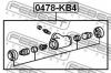 FEBEST 0478-KB4 ЦИЛИНДР ТОРМОЗНОЙ ЗАДНИЙ