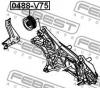FEBEST 0488-V75 Ролик обводной