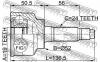 FEBEST 0510014 ШРУС НАРУЖНЫЙ 19x52x24 (KIA PRIDE (DA) 1990- MAZDA 121 DB 1990- MAZDA DEMIO DW3/DW5 1998-) FEBEST