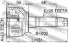 FEBEST 0510MPV ШРУС НАРУЖНЫЙ 23x56x26 (MAZDA MPV LW 1999-) FEBEST