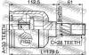 FEBEST 0511-M6ATLH ШРУС внутренний левый