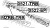 FEBEST 0522EP ТЯГА РУЛЕВАЯ (MAZDA TRIBUTE EP 2001-) FEBEST