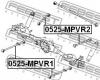 FEBEST 0525MPVR2 ТЯГА ЗАДНЯЯ ПРОДОЛЬНАЯ ВЕРХНЯЯ