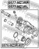 FEBEST 0577-MZ3RL Суппорт тормозной: MAZDA 3 BK 2003-2008