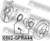 FEBEST 0582GFRA44 СТУПИЦА ЗАДНЯЯ (MAZDA 626 GE 1991-1997 MAZDA 626 GF 1997-2002 MAZDA MX-6 GE 1991- MAZDA RX-7 FD 1992