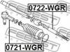 FEBEST 0721-WGR Наконечник рулевой