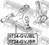 FEBEST 0724GVJBL РЫЧАГ ПЕРЕДНИЙ ЛЕВЫЙ (SUZUKI GRAND VITARA/ESCUDO JB416/JB420/JB627 2006-) FEBEST