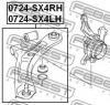 FEBEST 0724-SX4RH Рычаг передний правый