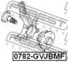 FEBEST 0782GVJBMF СТУПИЦА ПЕРЕДНЯЯ (SUZUKI GRAND VITARA/ESCUDO JB416/JB420/JB627 2006-) FEBEST