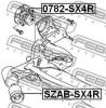 FEBEST 0782-SX4R Ступица задняя