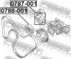 FEBEST 0787-001 Ролик натяжной ремня кондиционера