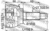 FEBEST 0810007 ШРУС НАРУЖНЫЙ 22x56x27 (SUBARU FORESTER S10 1996-2002 SUBARU IMPREZA G10 1992-2002 SUBARU LEGACY B10