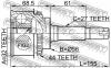 FEBEST 0810027A44 ШРУС НАРУЖНЫЙ 32x56x27 (SUBARU IMPREZA G11 2000-2007) FEBEST