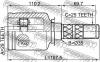 FEBEST 0811-G12 ШРУС внутренний 29x35x25