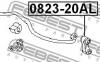 FEBEST 082320AL 0823-20AL_тяга стаб.перед./ Subaru Impreza G10 1992-2002