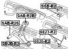 FEBEST 0823R2 ТЯГА СТАБИЛИЗАТОРА ПЕРЕДНЯЯ (SUBARU R1 R24 2004- SUBARU R2 R14 2003- SUBARU SAMBAR R15 2006- SUZUKI