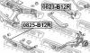 FEBEST 0825B12R ТЯГА ЗАДНЯЯ ПОПЕРЕЧНАЯ