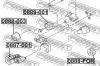 FEBEST 0888-003 Ролик обводной