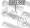 FEBEST 1082002 1082-002_ступица задн./ Chevrolet Lacetti/Optra (J200) 03-08