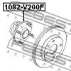 FEBEST 1082-V200F Ступица передняя