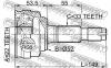 FEBEST 1110011 ШРУС НАРУЖНЫЙ 22x52x33 (CHEVROLET LACETTI/OPTRA (J200) 2003-2008) FEBEST
