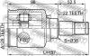 FEBEST 1111-T250 ШРУС внутренний