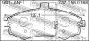 FEBEST 1201LANF КОЛОДКИ ТОРМОЗНЫЕ ПЕРЕДНИЕ (HYUNDAI ELANTRA/LANTRA (CA) 2000-2006: HYUNDAI MATRIX/LAVITA (BE) 2001-2006) FEBEST