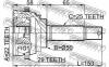 FEBEST 1210001A29 ШРУС НАРУЖНЫЙ 22x50x25 (HYUNDAI ACCENT/EXCEL 1994-1999) FEBEST