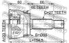 FEBEST 1210TUCRRA48 ШРУС НАРУЖНЫЙ ЗАДНИЙ 23x60x27 (HYUNDAI TUCSON 2004- KIA NEW SPORTAGE 2004-) FEBEST