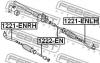 FEBEST 1221ENLH 1221-ENLH_наконечник рулев.лев./ Hyundai Elantra 06]