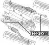 FEBEST 1222-IX55 Тяга рулевая