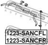 FEBEST 1223SANCFL ТЯГА СТАБИЛИЗАТОРА ПЕРЕДНЯЯ ЛЕВАЯ (HYUNDAI SANTA FE CLASSIC 2006-) FEBEST