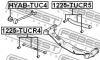 FEBEST 1225-TUCR4 Тяга задняя поперечная