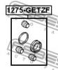 FEBEST 1275-GETZF Ремкомплект суппорта тормозного