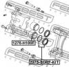 FEBEST 1276-H100F Поршень суппорта переднего 1276-H100F