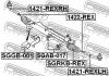 FEBEST 1421REXLH 1421-REXLH_наконечник рулев.лев./ Ssang Yong Kyron 05]