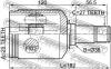 FEBEST 1611-169CVTLH ШРУС ВНУТРЕННИЙ ЛЕВЫЙ 25X37.9X27