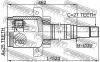 FEBEST 1611-169CVTRH Шрус внутренний правый 25x37.9x27