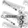 FEBEST 1676-906F Поршень тормозного суппорта 1676-906F