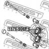 FEBEST 1676-906F1 Поршень суппорта перед 1676-906F1