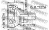 FEBEST 1710009A45 ШРУС НАРУЖНЫЙ 30x59,5x38 (AUDI 100 (44) 1985- AUDI 100 AVANT (4A, C4) 1990-1994 AUDI A6 (4A, C4) 199