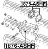 FEBEST 1876-ASHF Поршень суппорта тормозного переднего