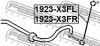 FEBEST 1923-X3FR Тяга стабилизатора 1923-X3FR