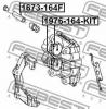 FEBEST 1976-164F-KIT Поршень суппорта тормозного переднего