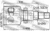FEBEST 2111-CA220RH ШРУС 2111-CA220RH