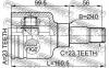 FEBEST 2111-CB316LH ШРУС внутренний левый