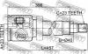 FEBEST 2111-CB316RH ШРУС внутренний правый